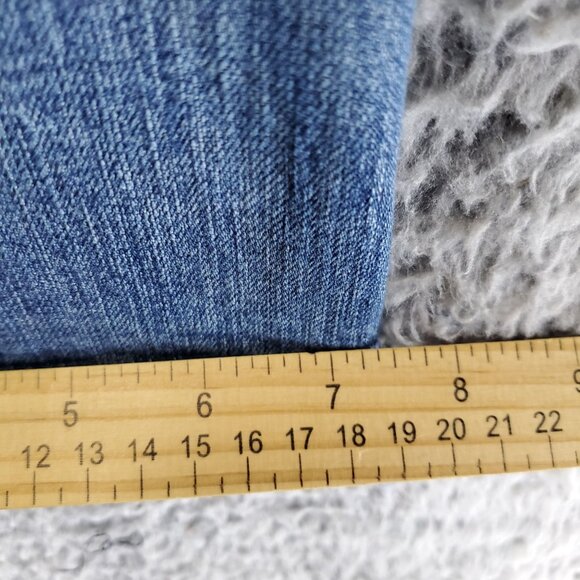 Wrangler Jeans Womens Size 12 Blue Slim Boot Retro Stretch Denim Casual - Picture 9 of 12